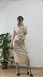 Keten yelek takımı